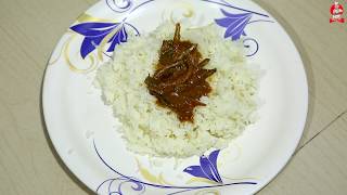 Anchovy (Nethili) dry fish curry (HOW TO COOK)