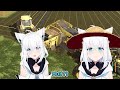 mio and fubuki found out the sheep in farming simulator is different from the one in hololive