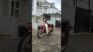 Dijual Honda Supercub c70 #2tak  #2takindonesia #supercub #c70modifikasi #c700 #c800