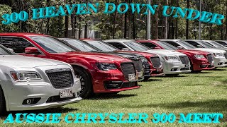 Aussie Chrysler 300 cruise and meet