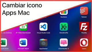 ¿Cómo cambiar los iconos de las Apps del Mac? 💻