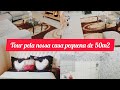 Tour completo pela minha casa simples e pequena/casa própria no interior 🏡😍