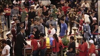 Chavez allies in Venezuela for funeral