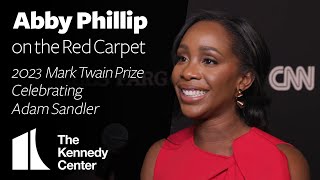 Abby Phillip - 2023 Mark Twain Prize Red Carpet (Adam Sandler)
