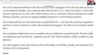Java 01 - Introduction to Java (From Cse Cafe)