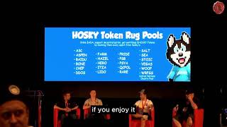 [4K] (captioned) Hosky Token Team Speaks at Rare Evo Cardano Conference - August 2023 Live Stream