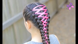 Corset Braid | Hairstyles for Girls | Braided Hairstyles | Chikas Chic
