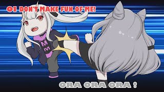 Ayame laugh so much 1 vs 1 with Zeta  [Hololive Animation | Eng sub]