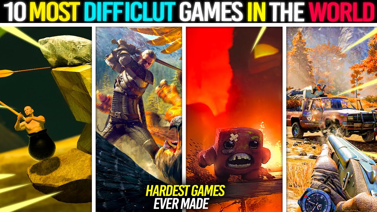 Top 10 Most Hardest Games Only Ultra Pro Max Gamers Can Play Games