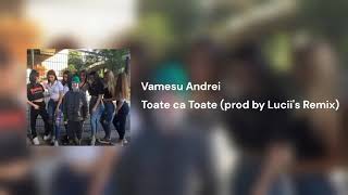 Vamesu Andrei - Toate ca toate (prod by Lucii’s Remix) 2025