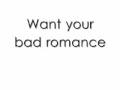 Bad Romance - Lady Gaga (Lyrics)