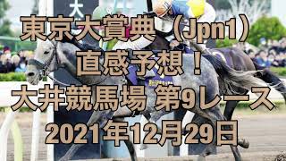 東京大賞典（Jpn1） 直感予想！ 大井競馬場  第9レース 2021年12月29日