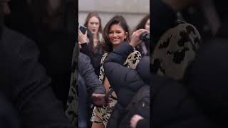 Ladies and gents this is the moment you've waited for: #Zendaya at #ParisFashionWeek. ❤️‍🔥 #shorts