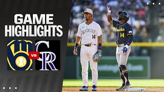 Brewers vs. Rockies Game Highlights (7/4/24) | MLB Highlights