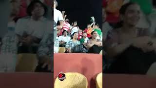 هتاف الجمهور الجزائري لأبوتريكة من مباراة الجزائر وتنزانيا ♥