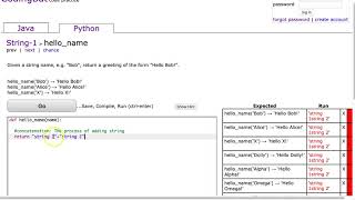 Codingbat - hello_name (Python)