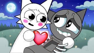 WENDA Fixes GRAY's BROKEN HEART... | Incredibox Sprunki Animation