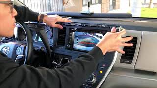 GPS Navigation Radio Installation and Removal on 2015 Toyota Sienna by Otto Navi