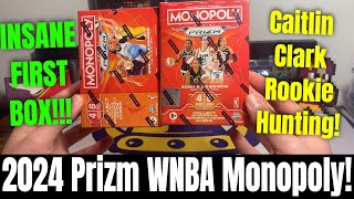 INSANE FIRST BLASTER!! FIRST LOOK AT 2024 PRIZM MONOPOLY WNBA BLASTER BOXES!