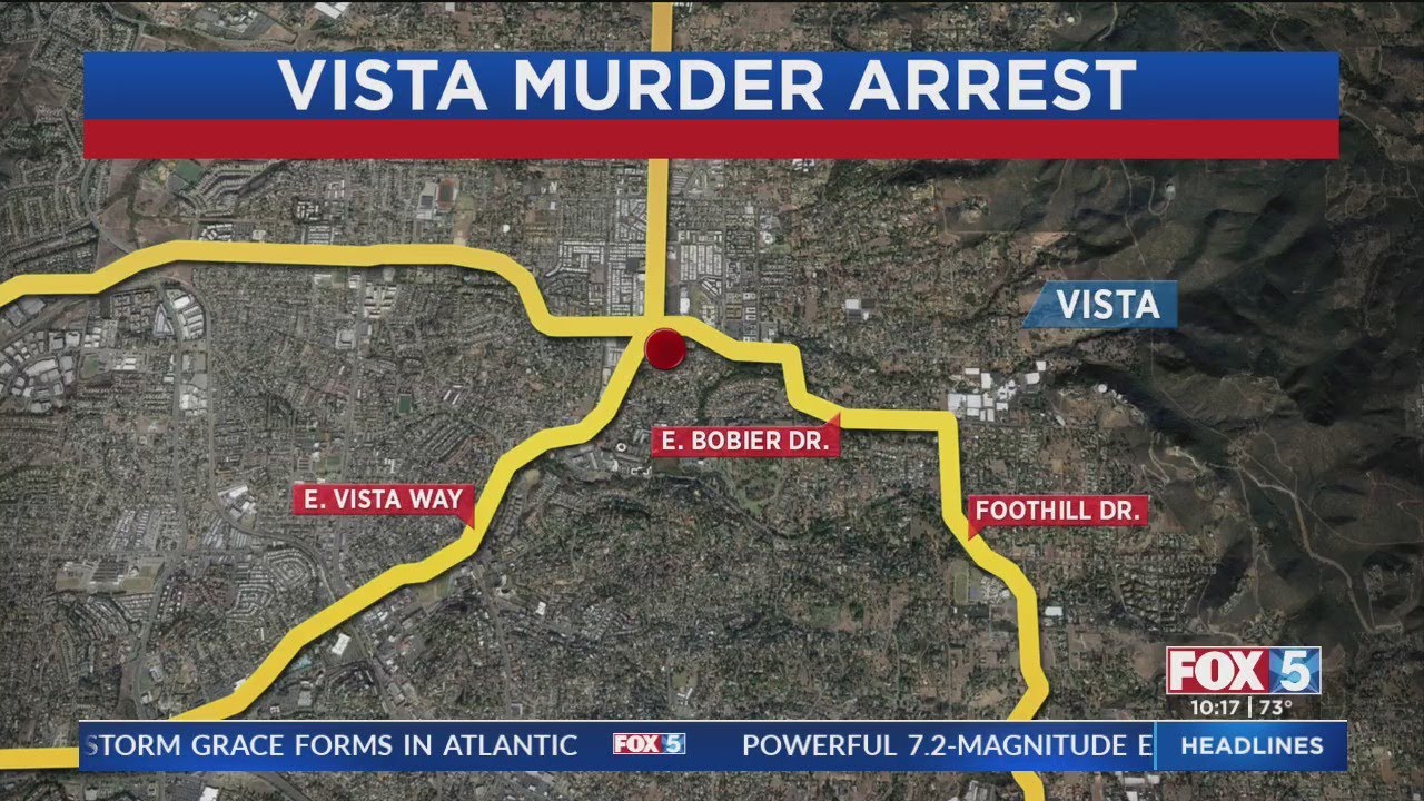 Man Arrested In Vista Homicide Case Identified - YouTube