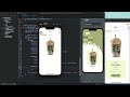 swiftui minimal app animations food app ui xcode 14 swiftui tutorials