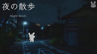 ちょっと隣でうるさいけど一緒にお散歩しよ【夜の散歩 -Night Stroll-】