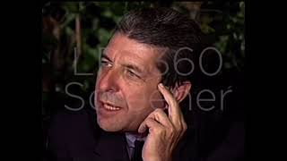 Leonard Cohen on Bob Dylan