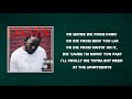 Kendrick Lamar - Fear (Lyrics)