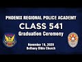 Phoenix Police Recruit Class 541 Graduation Ceremony