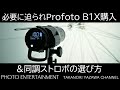 #792【機材紹介】必要に迫られProfoto B1X 購入、その理由と同調ストロボを選ぶ際のポイント解説します