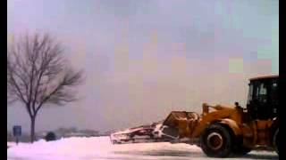 Qik - Hingham Harbor - March Snowstorm by Jeff Cutler