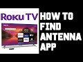 Roku TV Antenna App Missing - How To Find Roku TV Antenna App Input - Roku TV App Icon Missing