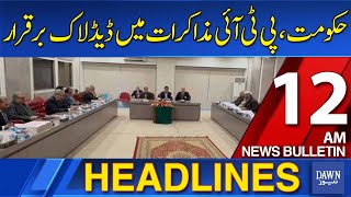 Dawn News Headlines: 12 AM | 8 Terrorists Neutralized in Qila Abdullah and Bannu | 29-1-2025