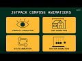 Top 4 Animations in Jetpack Compose - Android Studio Development Tutorial