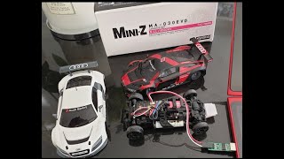 Kyosho Mini z awd ma030 evo review  Part 2 gyro drift test and I. C. S lead