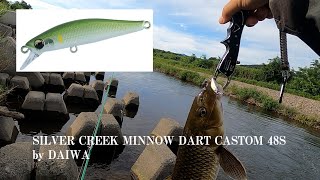 Japanese fishing diary / SILVER CREEK MINNOW DART CASTOM 48S by DAIWA