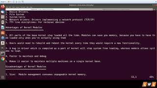 Device Drivers vs Kernel Modules