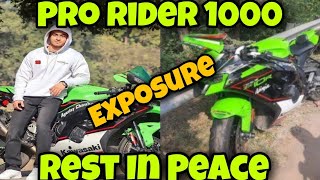 Reality Pro Rider 1000 death| Akhir Sach Samne Aa Gya| Abhi Audio Hai @PRORIDER1000AgastayChauhan
