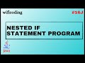 nested If statement program using java | #16J