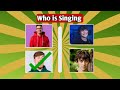 can you guess the singers 🎵 royalty family alexa rivera mr beast meme songs