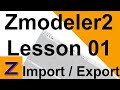 How to Import and Export cars in Zmodeler (PT1)