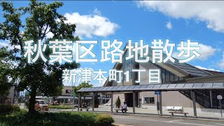 秋葉区路地散歩 新津本町1丁目