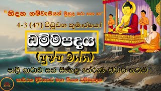 විඩූඩභ කුමාරයෝ Dhamma Padaya ධම්ම පදය 4-3 (47)  ( පුෂ්ප වර්ගය) NS