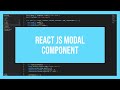 ReactJS Modal Component
