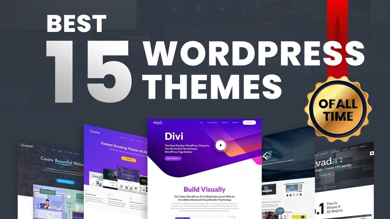 Top 15 Best And FREE Wordpress Themes 2020 Of ALL TIME!😍 MUST WATCH!🔥 ...