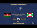 KENYA VS BURUNDI | CAVB ZONE 5 QUALIFIERS 2026 | MEN