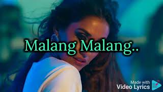 Hui Malang Lyrics Video| Malang 2020| Hui Malang with lyrics