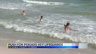 Escambia Co. Commissioner pushes for lifeguards along Perdido Key