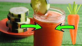 6 Powerful Health Benefits of Carrot and Cucumber Juice