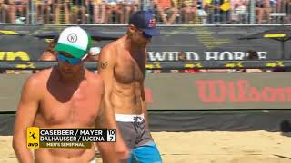 AVP Gold Series // The Championships 2017 Men's Semi-final: Casebeer/Mayer vs Dalhausser/Lucena